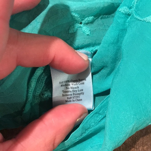 Johnny Was Long Sleeve Top - Picture 5 of 7